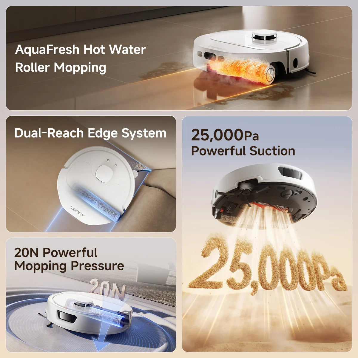UWANT U400 Smart Robot Vacuum Uwant MY