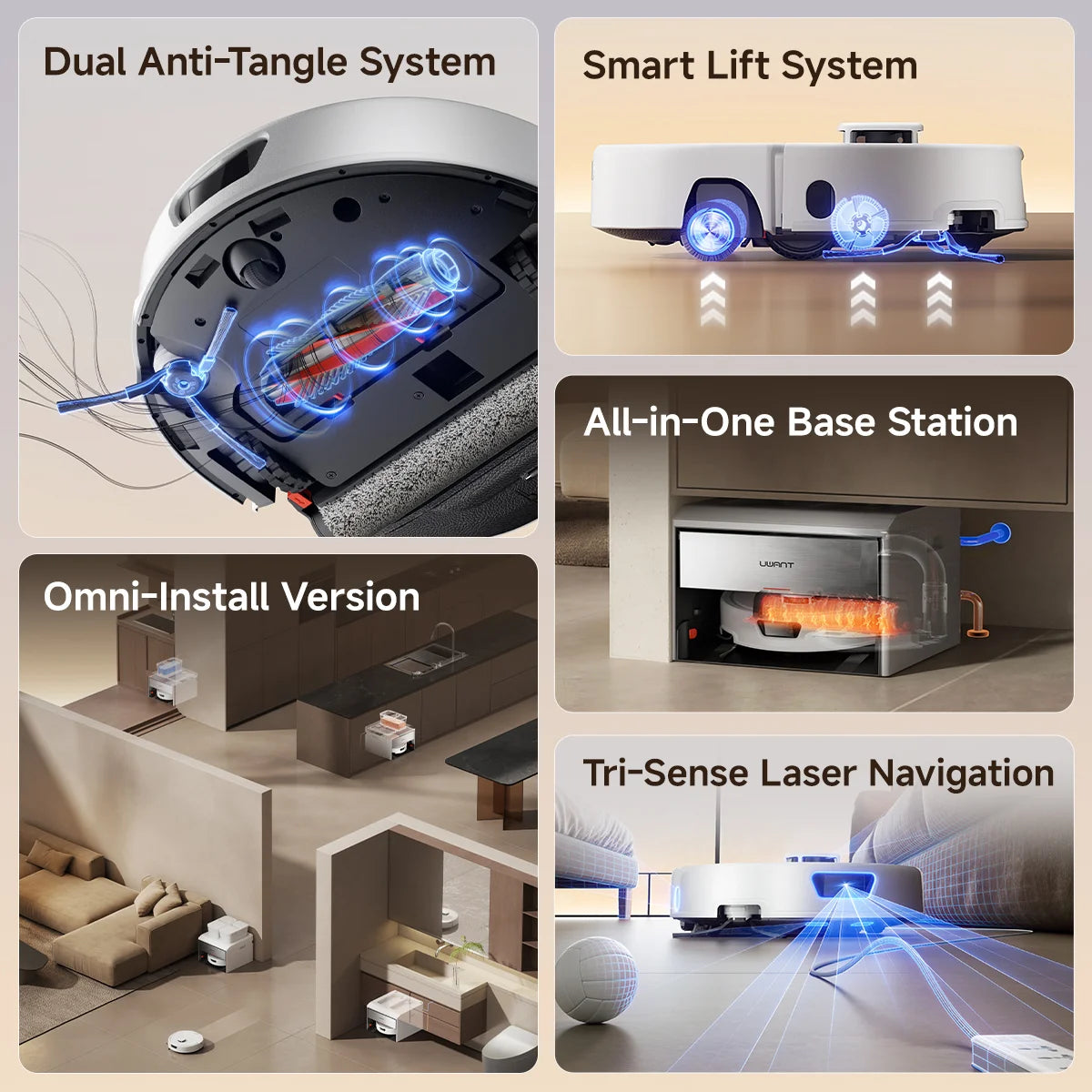 UWANT U400 Smart Robot Vacuum Uwant MY