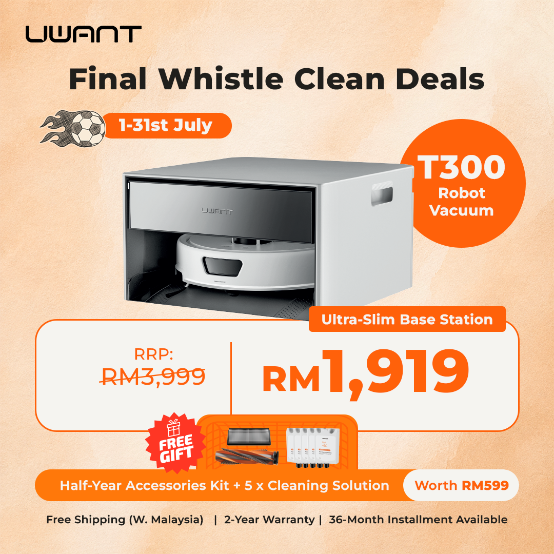 UWANT T300 Smart Robot Vacuum Uwant MY