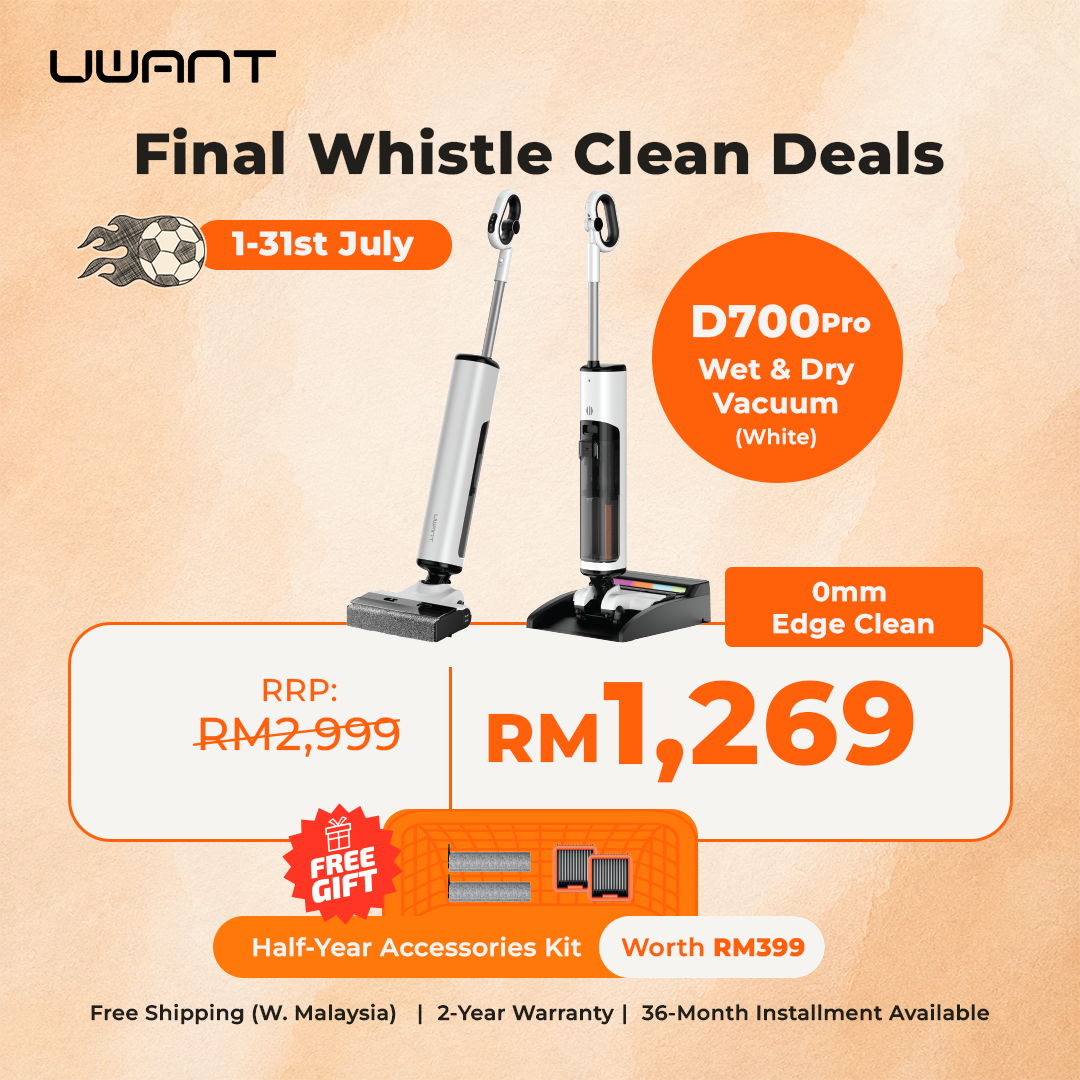 UWANT D700 Pro Wet Dry Vacuum Uwant MY