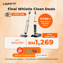 UWANT D700 Pro Wet Dry Vacuum Uwant MY