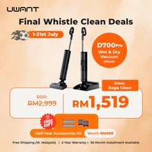 UWANT D700 Pro Wet Dry Vacuum Uwant MY