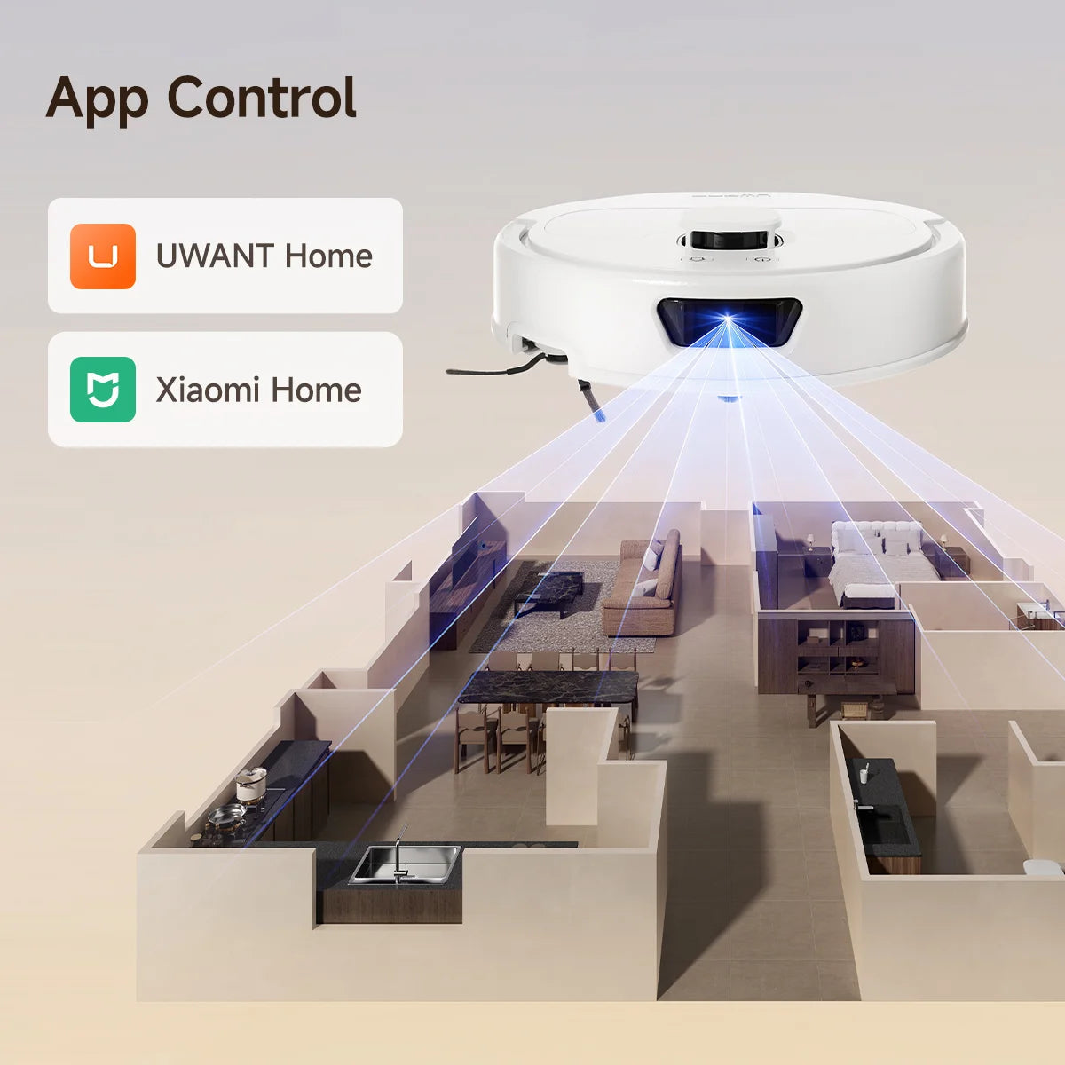 UWANT U400 Smart Robot Vacuum Uwant MY