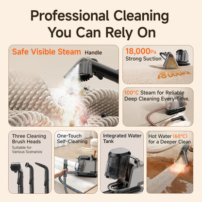 [Hanpin 限时团购 | 24 May - 6 June] UWANT Y100 Steam Fabric Spot Cleaner Uwant MY