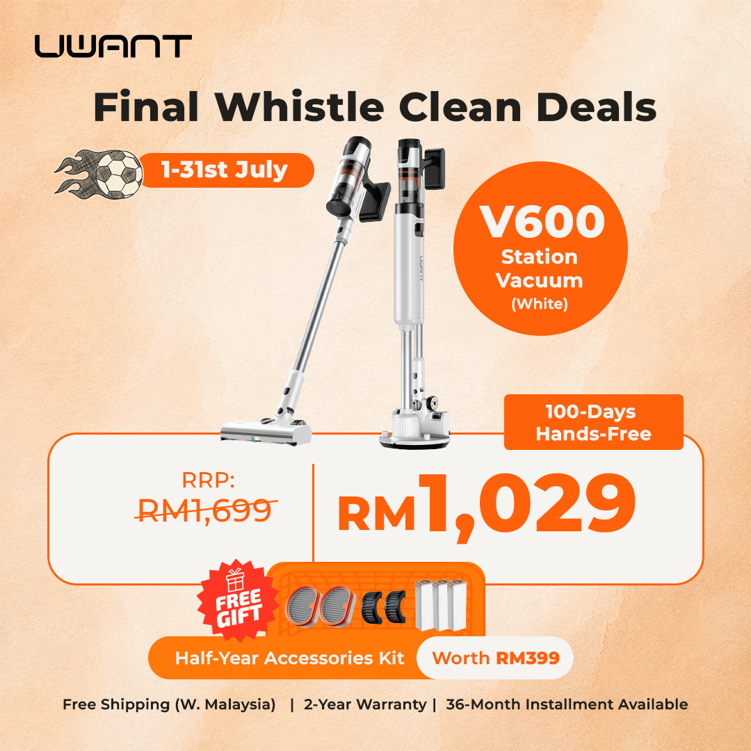Uwant V600 Cordless Station Vacuum Cleaner Uwant MY