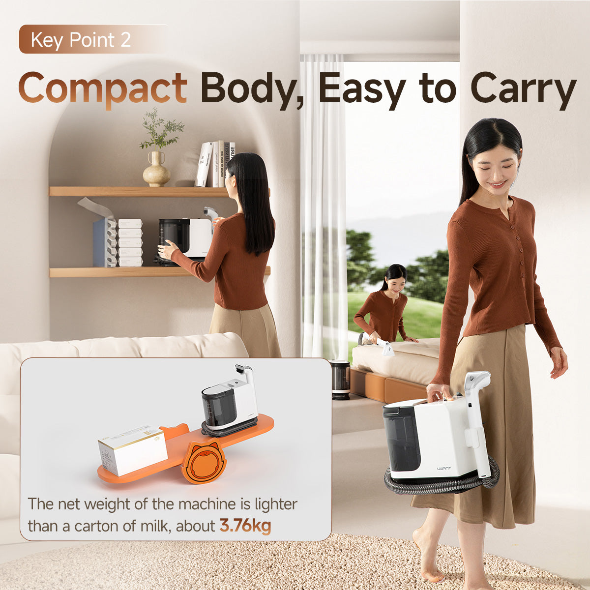 Uwant Y200 Fabric Steam Cleaner Uwant-my