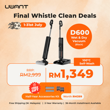 UWANT D600 Wet Dry Vacuum Uwant MY