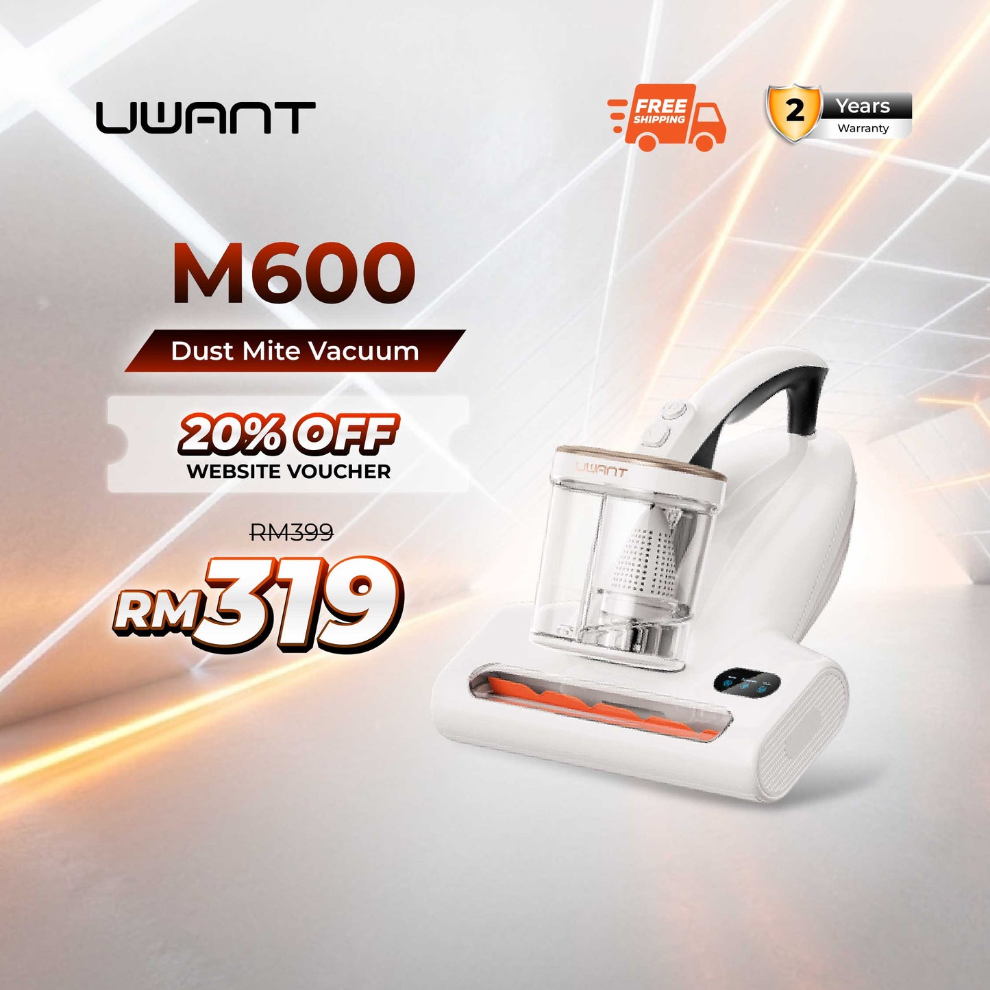 Uwant M600 Dust Mite Vacuum Uwant-my