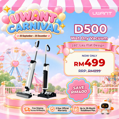 🎡 Uwant D500 Wet Dry Vacuum Cleaner Uwant MY