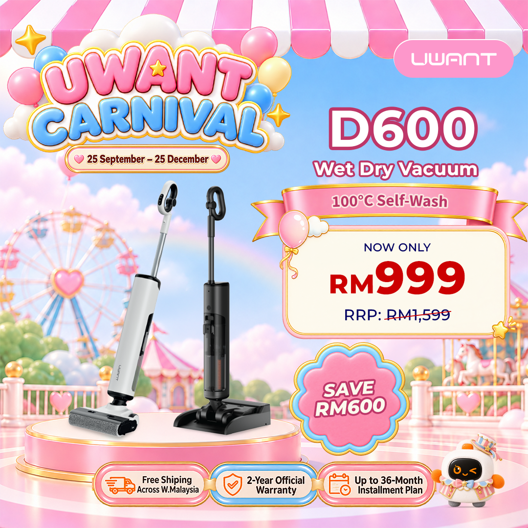 🎡 UWANT D600 Wet Dry Vacuum Uwant MY