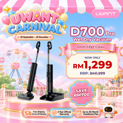 🎡 UWANT D700 Pro Wet Dry Vacuum Uwant MY