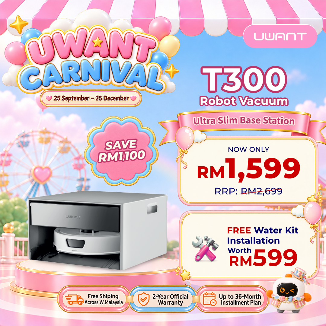 🎡 UWANT T300 Smart Robot Vacuum Uwant MY