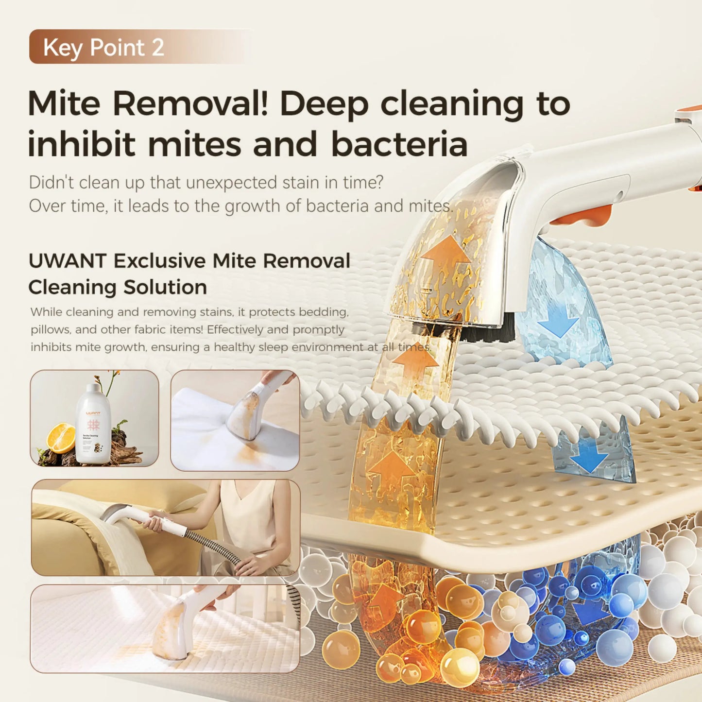 UWANT B100S Portable Spot Cleaner Uwant-my