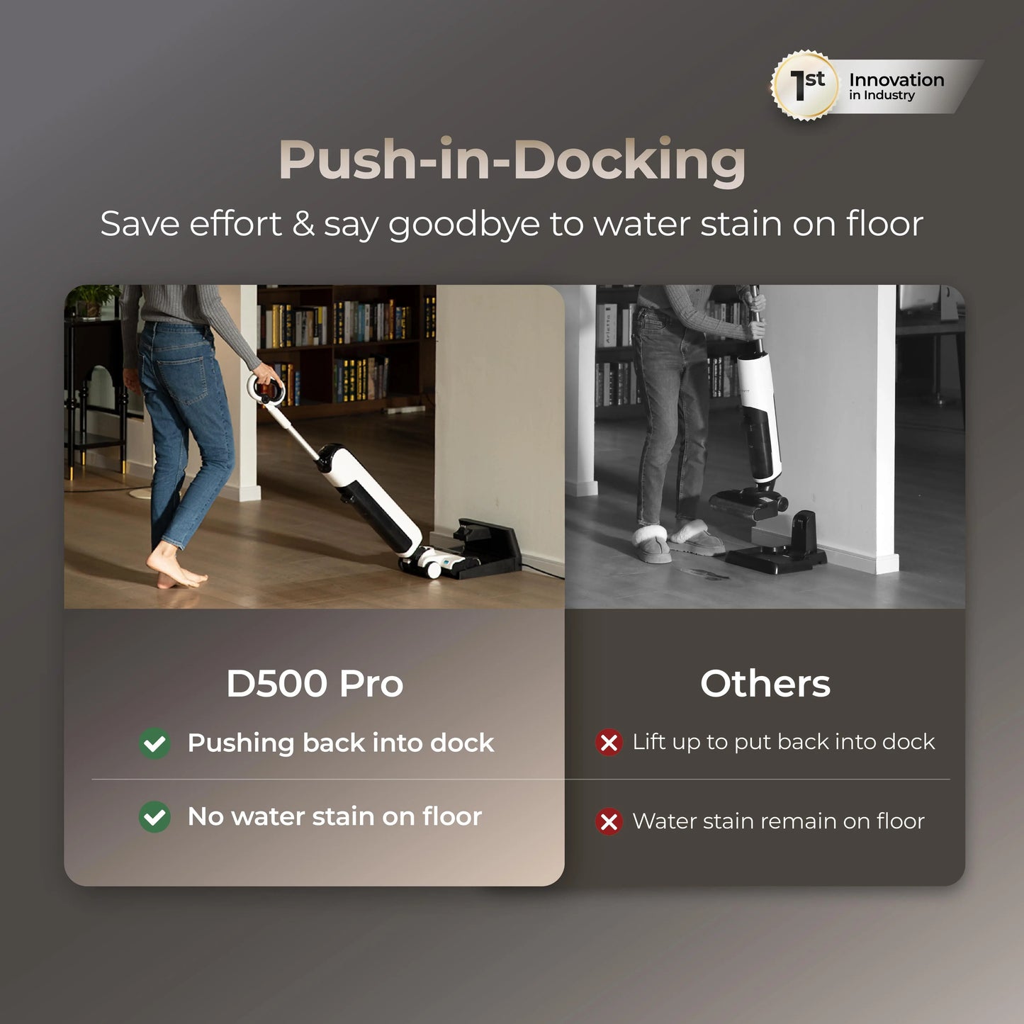 Uwant D500 Pro Push-in Wet Dry Vacuum Uwant-my