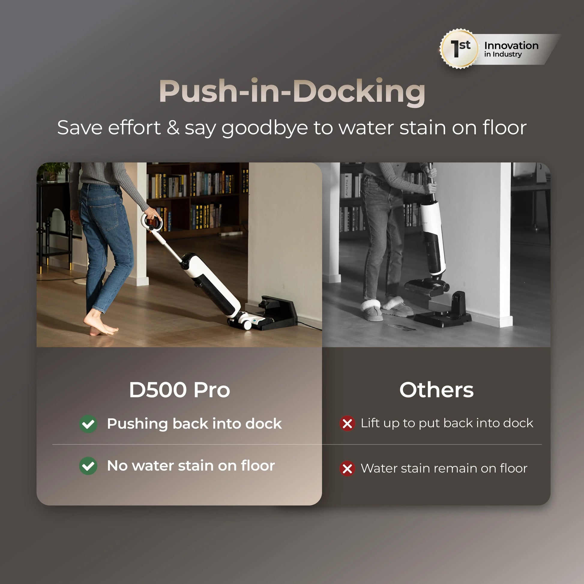 Uwant D500 Pro Push-in Wet Dry Vacuum Uwant-my