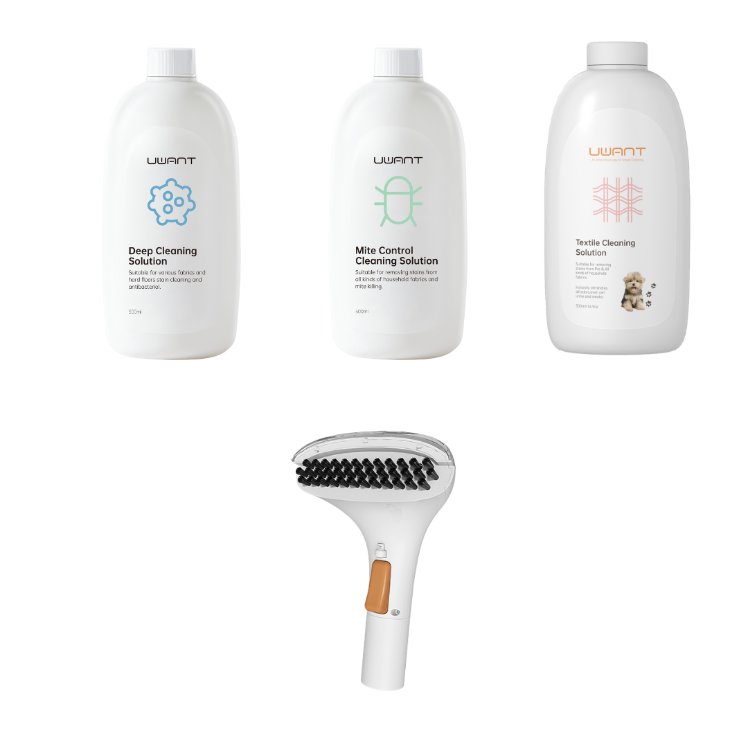 UWANT Spot Cleaner Accessories B100S, Y200, Y200S - Detergents & Widen Brush Uwant-my