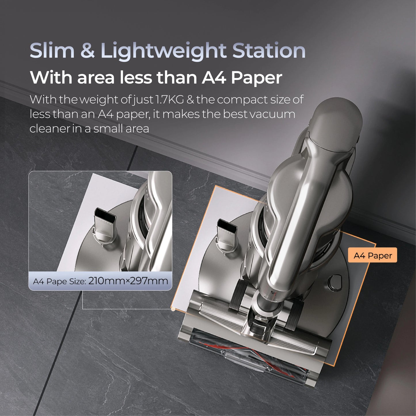 Uwant V500 Cordless Station Vacuum Cleaner Uwant-my