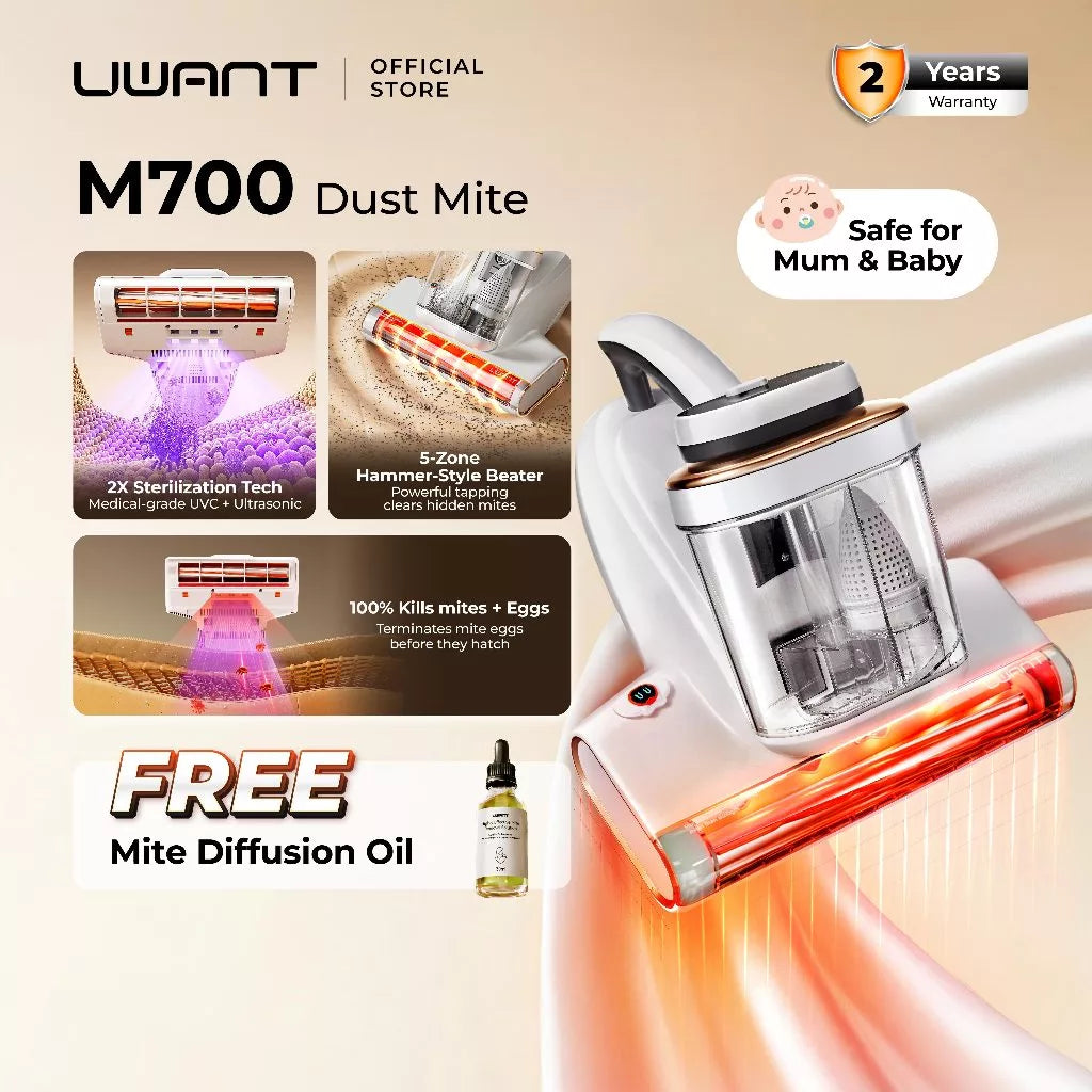 [Hanpin 限时团购 | 24 May - 6 June] UWANT M700 Dust Mite Vacuum Uwant MY