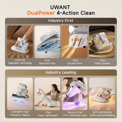[NEW] UWANT M400 Dust Mite Vacuum Cleaner Uwant-my